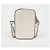 Prada Double Mini Bag in Pelle Saffiano con Logo Triangle Bianco - vista 3