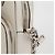 Prada Double Mini Bag in Pelle Saffiano con Logo Triangle Bianco - vista 7