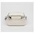 Prada Double Mini Bag in Pelle Saffiano con Logo Triangle Bianco - vista 8