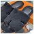 Hermès Pantofole Izmir in shearling Nero - vista 7