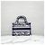 Dior Mini Book Tote Tuileries Blue - vista 3