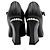 Chanel Décolleté Mary Jane Nero - vista 4