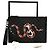 Gucci Clutch stampa pitone nero
