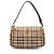 Burberry Borsa a tracolla Haymarket Mini Pouch Marrone