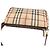 Burberry Borsa a tracolla Haymarket Mini Pouch Marrone - vista 6