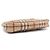 Burberry Borsa a tracolla Haymarket Mini Pouch Marrone - vista 7