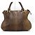 Chloé Marcie Large Python Tote Bag und Schultertasche in Dunkelbraun - Ansicht 4