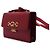 Gucci Borsa a tracolla e crossbody Jumi Small in vitello rosso - vista 2