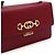 Gucci Borsa a tracolla e crossbody Jumi Small in vitello rosso - vista 9