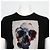 Alexander Mcqueen T-shirt a maniche corte in cotone nero con stampa a teschio - vista 2