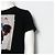 Alexander Mcqueen T-shirt a maniche corte in cotone nero con stampa a teschio - vista 3