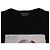 Alexander Mcqueen T-shirt a maniche corte in cotone nero con stampa a teschio - vista 5