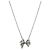 Tiffany & Co Ribbon Silver Necklace Silvery