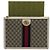 Gucci Custodia Portfolio GG Bianca Borsa Clutch Unisex Bianco