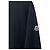 Moncler Giacca in cotone con zip e rifiniture tricolore Blu - vista 3