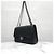 Chanel Serie di borse a tracolla Classic Caviar Large Black Silver-Tone Nero - vista 2