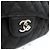 Chanel Serie di borse a tracolla Classic Caviar Large Black Silver-Tone Nero - vista 5