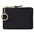 Miu Miu Tarjetero de cuero Nappa para mujer AEFX Negro