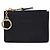 Miu Miu Tarjetero de cuero Nappa para mujer AEFX Negro - vista 10