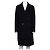 Loewe Shearling Fur Cashmere Blend Wool Coat Men's Jacket Blue
