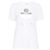 Isabel Marant Logo Leinen T-Shirt White Weiß