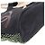 Chanel Borsa a tracolla CC in tela nera con fiori Nero - vista 5