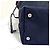 Prada Borsa Shopper in Nylon con Logo Triangolare Borsa a Tracolla Navy Blu - vista 12