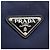 Prada Borsa Shopper in Nylon con Logo Triangolare Borsa a Tracolla Navy Blu - vista 7