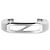 Hermès Bracciale Delta Cuff Large VBBQPCWT Argento