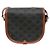 Céline Medium Triomphe Polka Schultertasche Mehrfarben - Ansicht 3