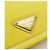 Prada Borsa a tracolla con catena in nylon giallo - vista 11