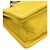 Prada Borsa a tracolla con catena in nylon giallo - vista 5