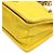 Prada Borsa a tracolla con catena in nylon giallo - vista 6