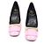 Roger Vivier Décolleté Trombetta in Vernice Rosa da Donna