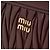 Miu Miu Borsa a spalla Matelassé Pouch Nero - vista 6