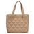 Chanel Borsa Tote Wildstitch Beige Marrone - vista 3
