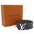 Louis Vuitton Initial Monogram Midnight Reversible Silber