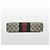 Gucci Clutch GG Supreme Canvas Web Beige Marrone - vista 7