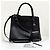 Prada Borsa Tote Saffiano Monochrome Borsa a Tracolla Nera Nero - vista 3