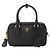 Prada Borsa a spalla Tote in pelle Saffiano nera con logo triangolare Nero