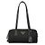 Prada Borsa a mano in nylon con logo triangolare Nero