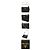Prada Borsa crossbody Saffiano a doppia zip Nera Nero - vista 2