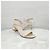 Dior Sandali con tacco e cinturino Gold - vista 4