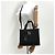Miu Miu Nappa Tote Bag Schultertasche Schwarz - Ansicht 2