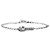 Gucci Bracciale con ciondolo a chiave Marmont in argento sterling