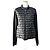 Moncler Strickjacke mit Polsterung Schwarz