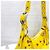 Balenciaga Borsa a tracolla in pelle di agnello gialla Giallo - vista 4