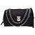 Prada Borsa a tracolla e crossbody Tesuto Impuntura Quilting Chain Black Nero