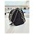 Prada Borsa a tracolla e crossbody Tesuto Impuntura Quilting Chain Black Nero - vista 12