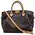 Louis Vuitton Borsa Tote e a Tracolla Monogram Tuileries MM Marrone